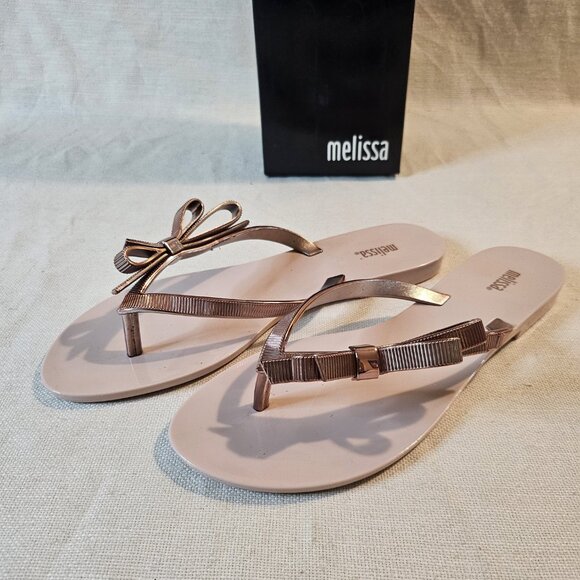 Melissa Harmonic Chrome AD Sandals - Size 9 - Picture 2 of 7